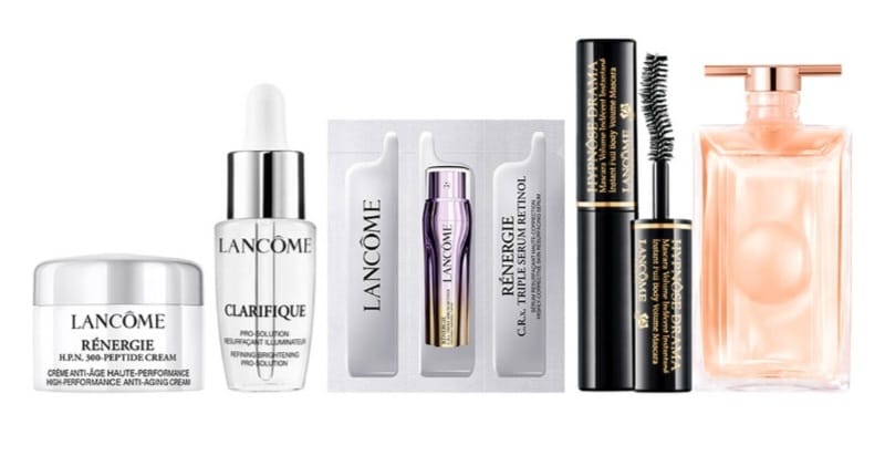 Lancome skincare promoción