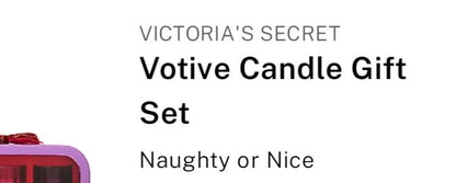 Trio Candle Naughty Or Nice Victoria´s Secret