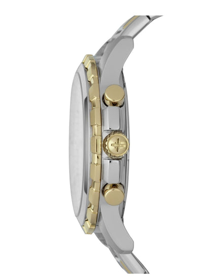 Fossil Men´s Chronograph Dean Two-Tone Stainslee Steel Bracelet Watch