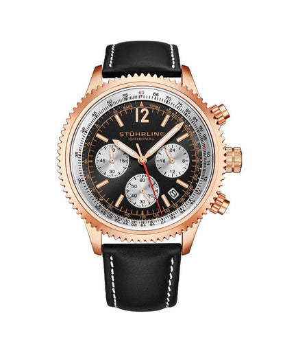 Stuhrling Turbine 4015 Men´s Chronograph Watch