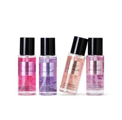 Set 4 piezas aromas clasicos de Victoria´s Secret