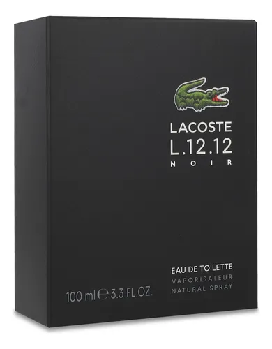 Lacoste L.12.12 Noir Eau de Toilette. 100 ml.